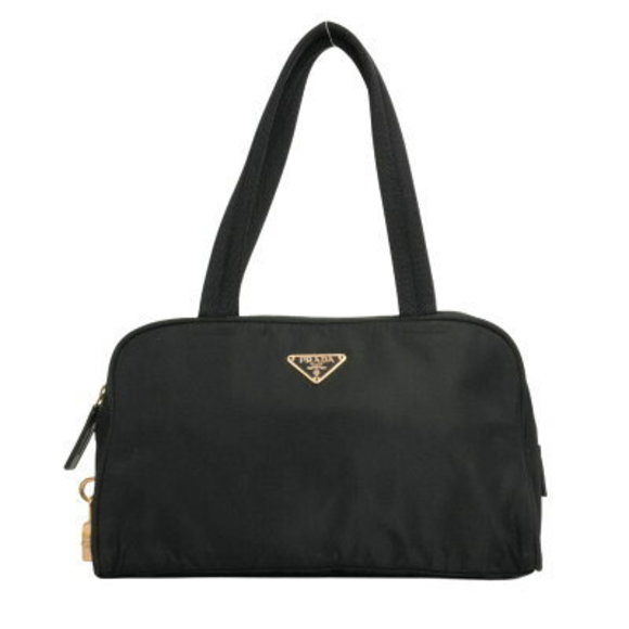 Prada Nylon Shoulder Bag Black - Picture 1 of 9